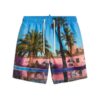 Photographic 17-Inch Recycled Swim Shorts