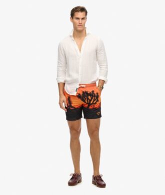 Photographic 17-Inch Recycled Swim Shorts