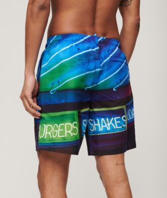 Photographic 17-Inch Recycled Swim Shorts