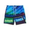 Photographic 17-Inch Recycled Swim Shorts