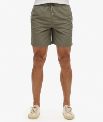 Premium Embroidered 17-Inch Swim Shorts