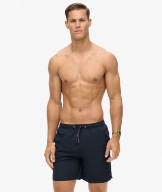 Premium Embroidered 17-Inch Swim Shorts