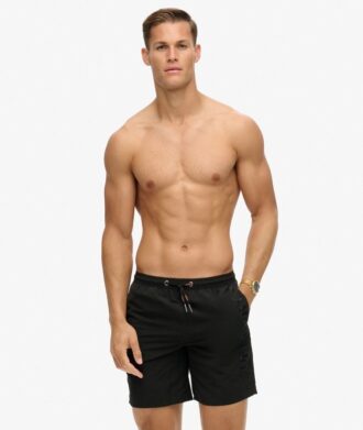Premium Embroidered 17-Inch Swim Shorts