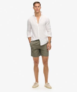 Premium Embroidered 17-Inch Swim Shorts