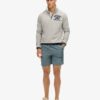 Premium Embroidered 17-Inch Swim Shorts
