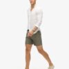 Premium Embroidered 17-Inch Swim Shorts