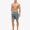 Premium Embroidered 17-Inch Swim Shorts