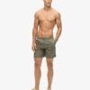 Premium Embroidered 17-Inch Swim Shorts
