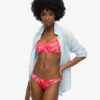 Print Bralette Bikini Top