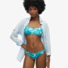 Print Bralette Bikini Top