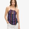 Printed Beach Halter Top