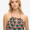 Printed Beach Halter Top
