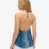 Printed Beach Halter Top