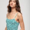 Printed Cami Jersey Mini Dress