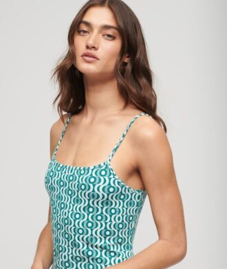 Printed Cami Jersey Mini Dress