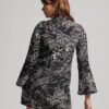 Printed Long Sleeve Mini Dress
