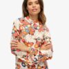 Printed Long Sleeve Mini Dress