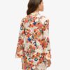 Printed Long Sleeve Mini Dress