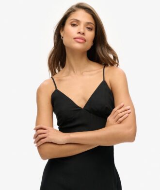 Printed Midi Slip Cami Dress