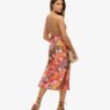 Printed Midi Slip Cami Dress