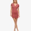Printed Mini Day Dress