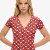 Printed Mini Day Dress