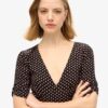 Printed Short Sleeve Mini Tea Dress Printed Short Sleeve Mini Tea Dress