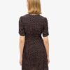 Printed Short Sleeve Mini Tea Dress Printed Short Sleeve Mini Tea Dress