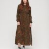 Printed Smocked Maxi Dress Printed Smocked Maxi Dress