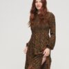 Printed Smocked Maxi Dress Printed Smocked Maxi Dress