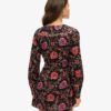 Printed V-Neck Mini Tea Dress Printed V-Neck Mini Tea Dress