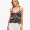 Printed Woven Cami Top