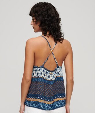 Printed Woven Cami Top
