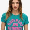 Puff Print Fitted T-Shirt