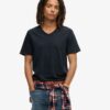 Raw Edge Slub V-Neck T-Shirt Raw Edge Slub V-Neck T-Shirt