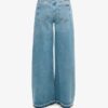 Raw Hem Wide Leg Flare Jeans