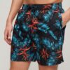 Recycled Hawaiian Print 17-Inch Swim Shorts Recycled Hawaiian Print 17-Inch Swim Shorts
