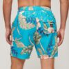 Recycled Hawaiian Print 17-Inch Swim Shorts Recycled Hawaiian Print 17-Inch Swim Shorts