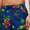 Recycled Hawaiian Print 17-Inch Swim Shorts Recycled Hawaiian Print 17-Inch Swim Shorts