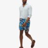 Recycled Hawaiian Print 17-Inch Swim Shorts Recycled Hawaiian Print 17-Inch Swim Shorts