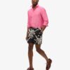 Recycled Hawaiian Print 17-Inch Swim Shorts Recycled Hawaiian Print 17-Inch Swim Shorts