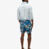 Recycled Hawaiian Print 17-Inch Swim Shorts Recycled Hawaiian Print 17-Inch Swim Shorts