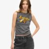Retro Embellished Slim Vest Top Retro Embellished Slim Vest Top
