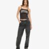 Retro Rocker Graphic Rib Cami Top Retro Rocker Graphic Rib Cami Top
