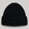 Rib Knit Beanie Hat