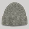 Rib Knit Beanie Hat