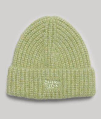 Rib Knit Beanie Hat
