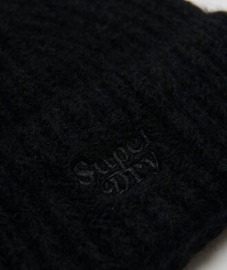 Rib Knit Beanie Hat