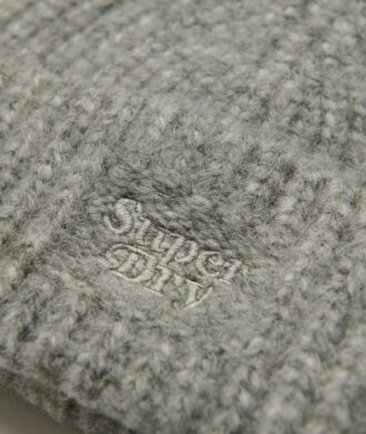 Rib Knit Beanie Hat