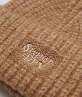 Rib Knit Beanie Hat